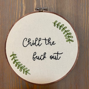 Custom Embroidery: Personalized Needle Point, Gift, Custom Order image 9