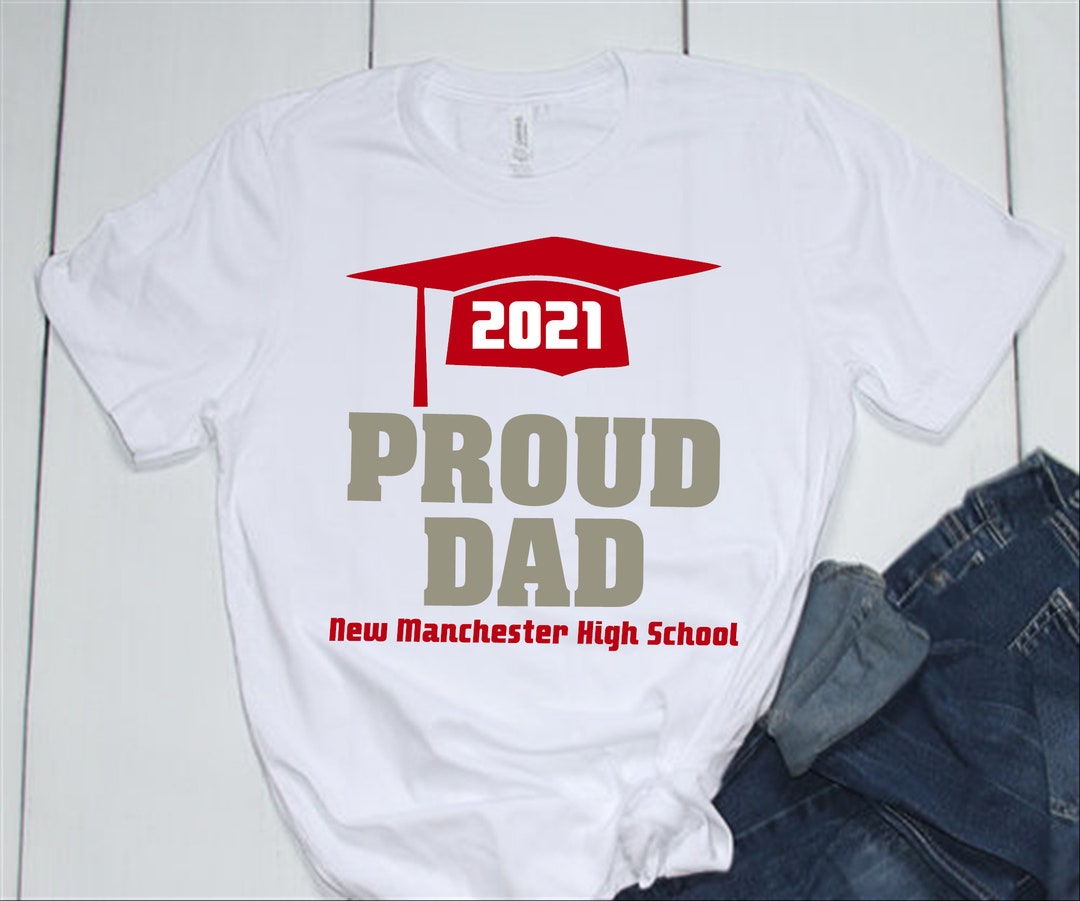 Proud Dad Of A 2019 Senior School Graduation Shirt Proud Dad Of A 2019 Senior School Graduation Shirt