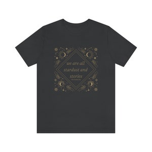 The Stars Tee // Merch Bookish // Book Merch // Camicia Fantasy // The Starless Sea // Fantasy Reader // Reader Gifts // Regali per gli amanti dei libri