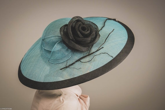black formal hat