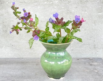 Small Green Vase