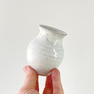 Small White Vase