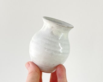 Small White Vase