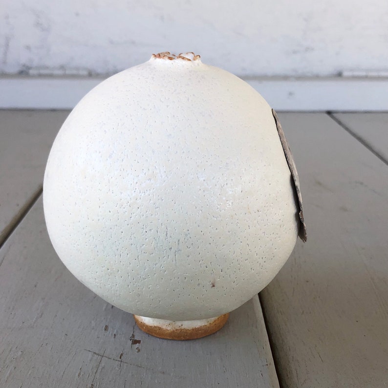 White Vase Round Vase
