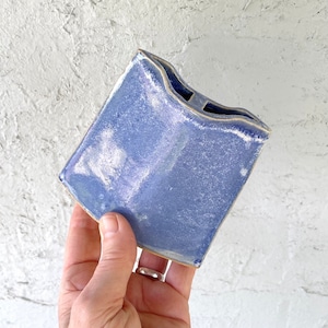 Small Blue Vase, Envelope Vase