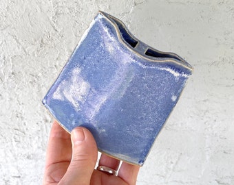 Small Blue Vase, Envelope Vase