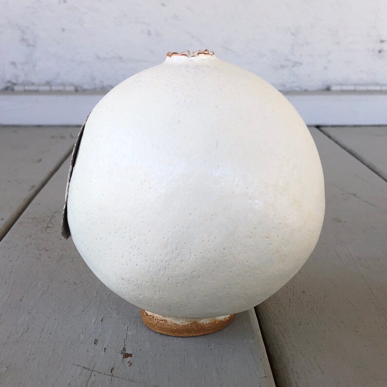 White Vase Round Vase