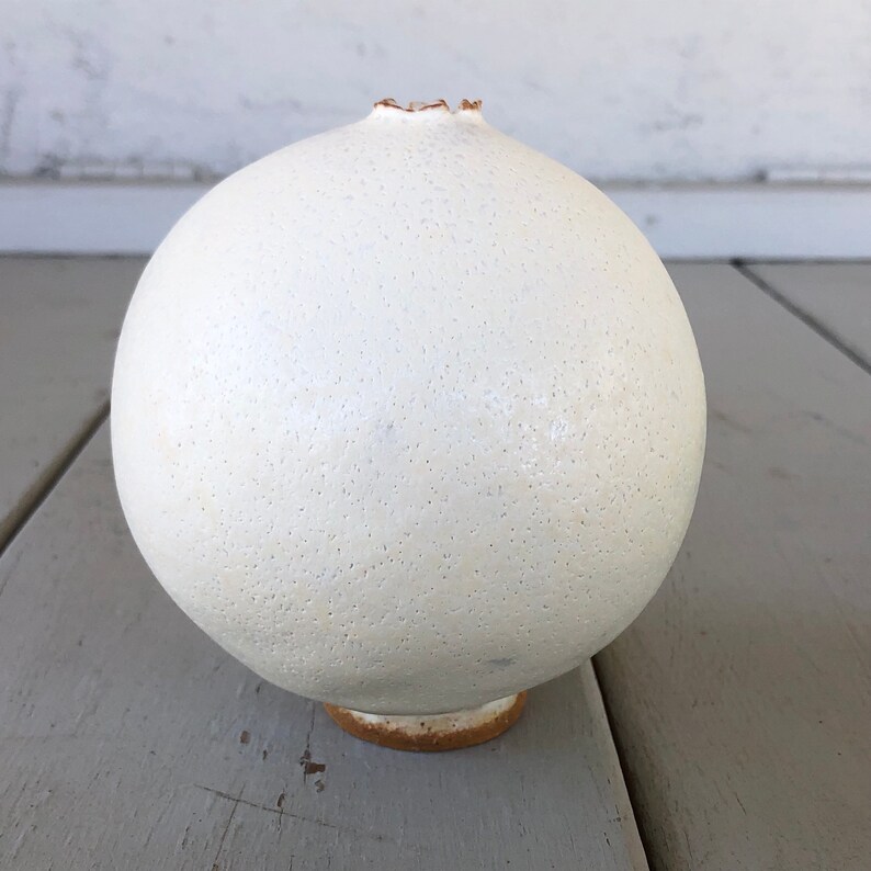White Vase Round Vase