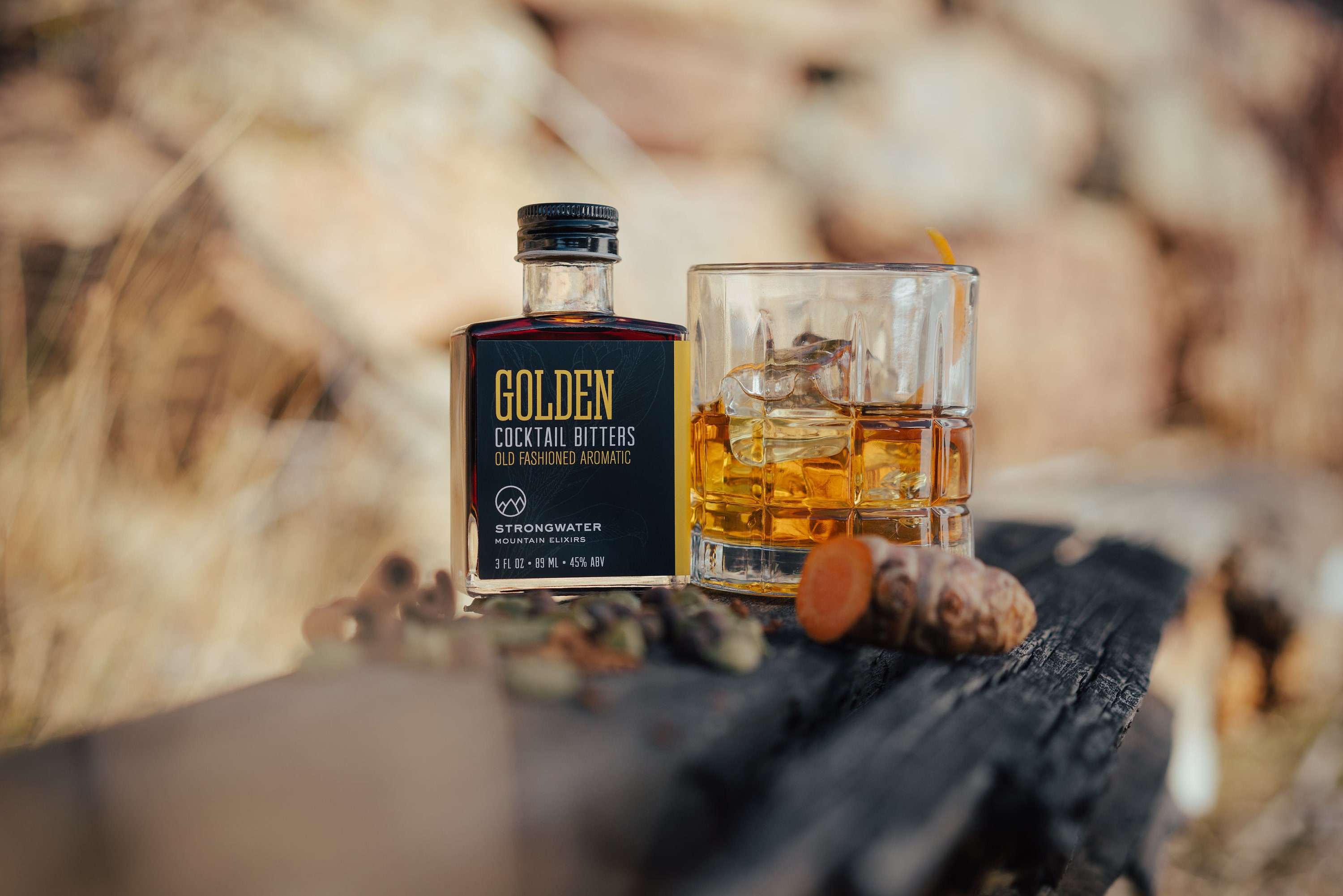 GOLDEN Aromatic Cocktail Bitters Etsy