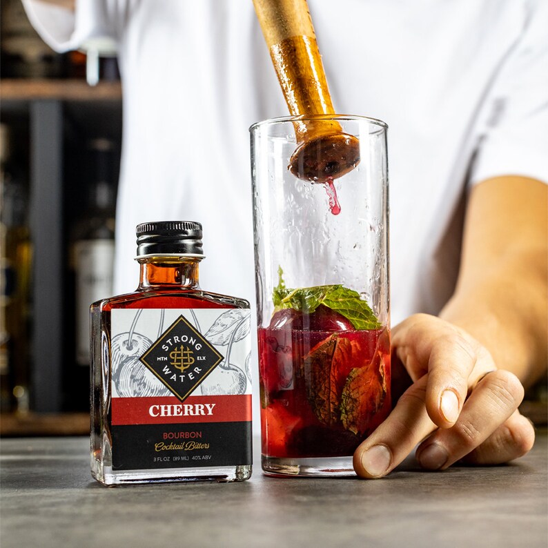 Cherry Bourbon Bitters Etsy