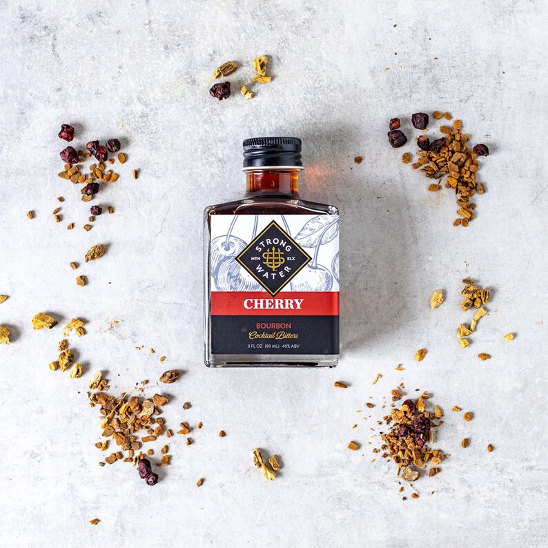 Cherry Bourbon Bitters Etsy