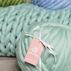 Chunky Yarn Giant Yarn Merino Wool Super Big Bulky Arm Etsy