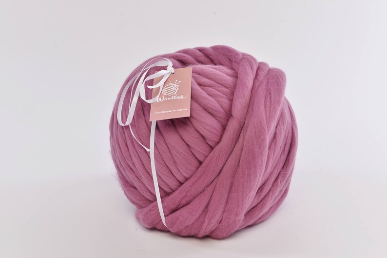 Big yarn Super chunky wool Giant chunky yarn Merino wool Giant Etsy