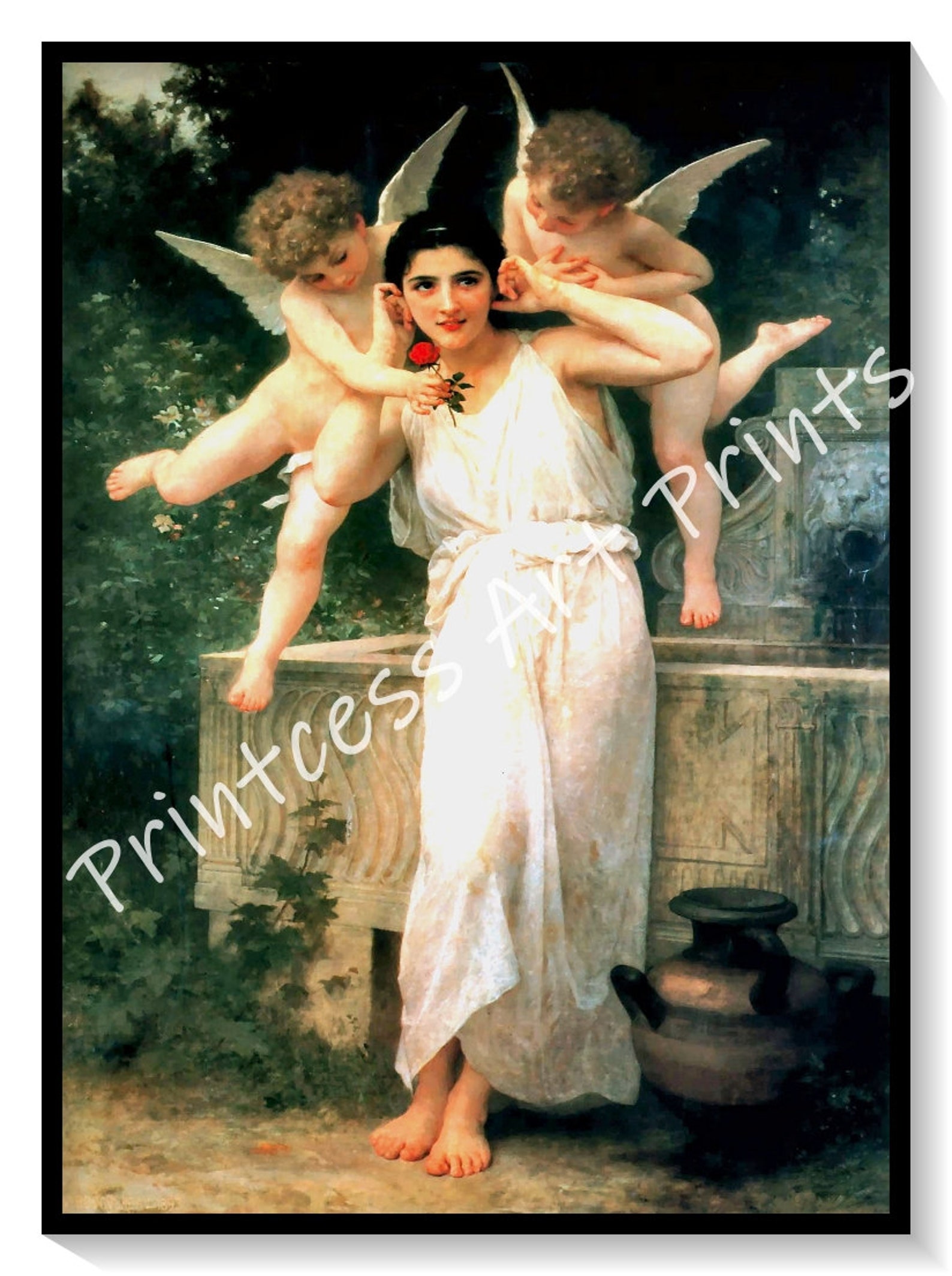 1800s Artist Cupids & Angels Mythology and Goddess Set of 9 Etsy