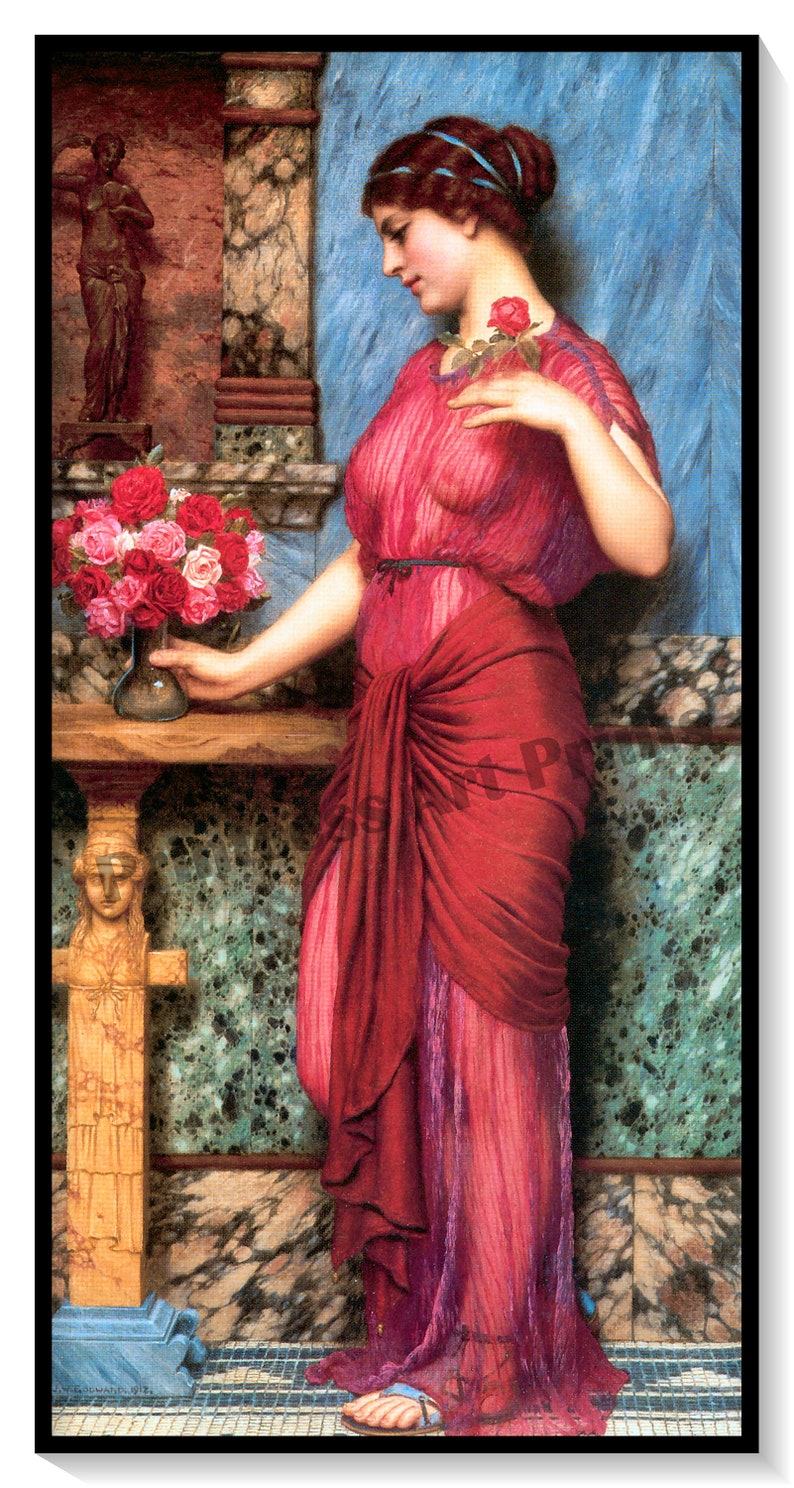 Goddess Paintings Venus Roman Set of 3 Prints John Godward Etsy Canada
