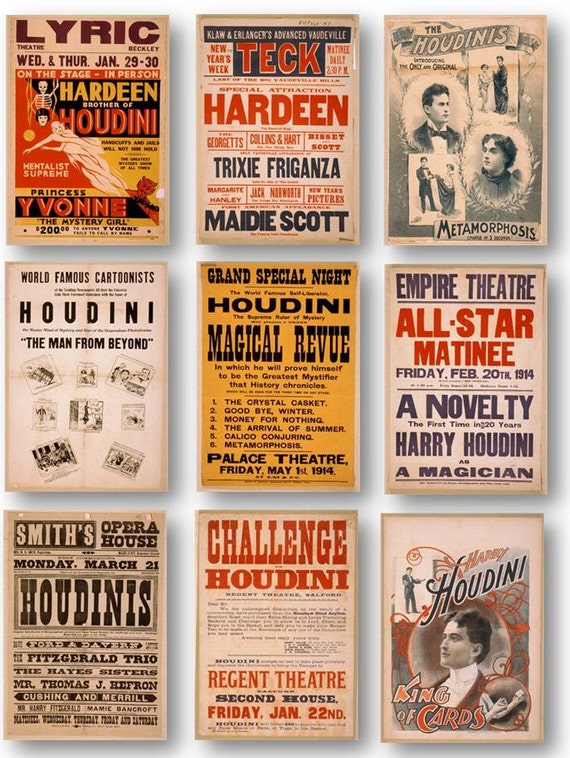 the magic of houdini the magic of houdini