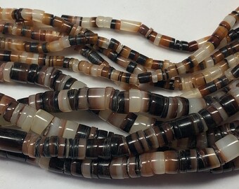 Beads Tiger Brown Lip Shell Assorted Rings 30-50mm
