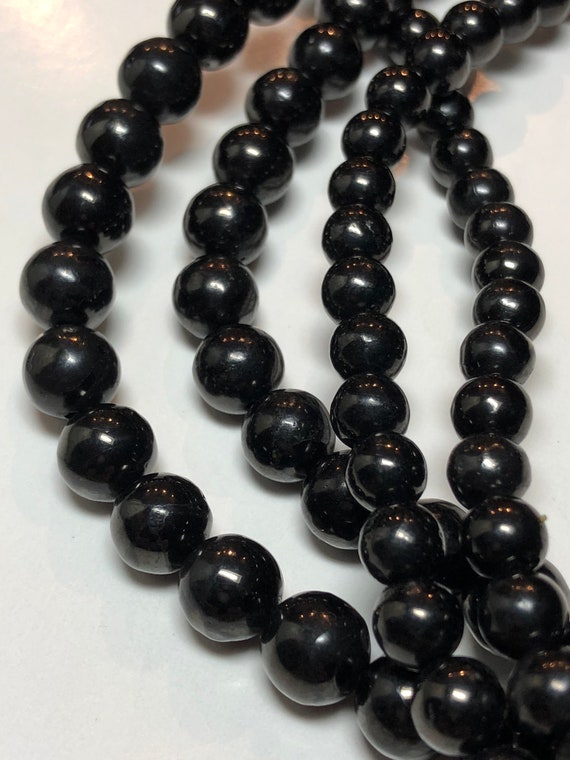 Gemstone Beads Black Jet Gemstone Black JET (lignite A Precursor