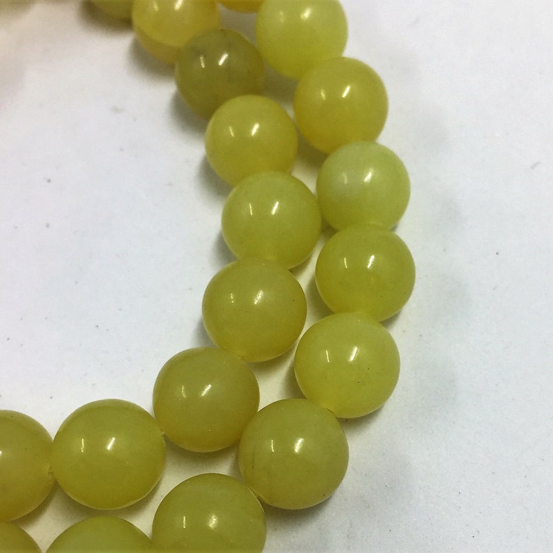 about 38 per strand Olive Serpentine Olive Jade Gemstone Beads Full strand of AAA Grade beads 10mm round beads on 15 inch strand