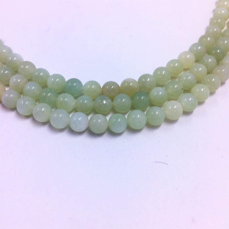 Serpentine Gemstone Beads. 6mm Round Beads on 15 Inch Strand. - Etsy