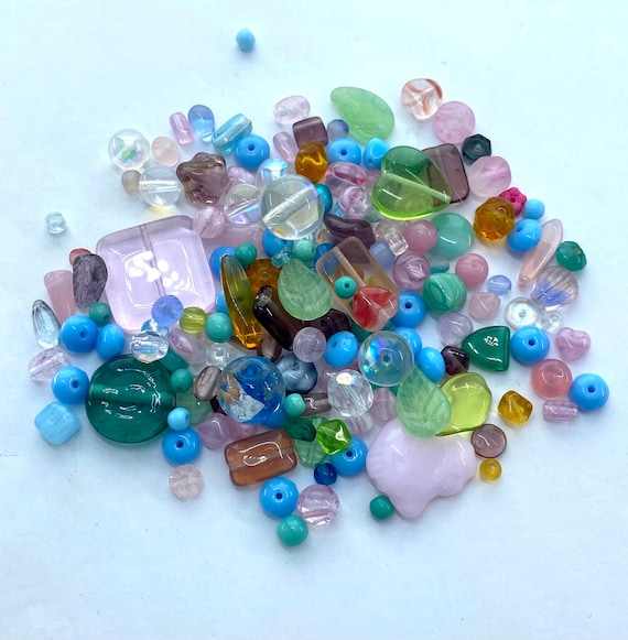 Buy Czech Glass Bead 50+ Gram Mix of Contemporary