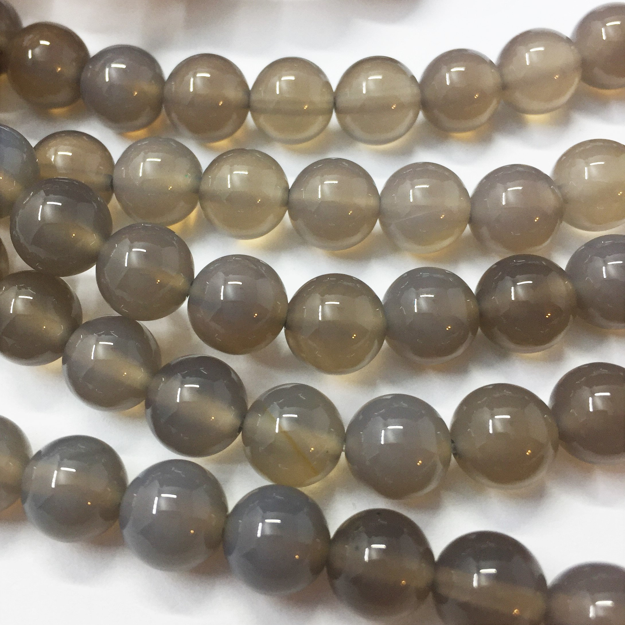 8MM Wholesale Natural Matte Agate Loose Gemstone Beads Round 15" AAAA 