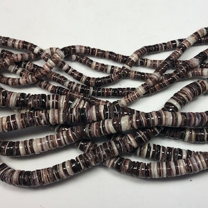 16 strands of 8-12mmm dia Pink Mosaic Luanos Shell Crazy Cut Beads chip shell beads Hand-made in the Philippines.
