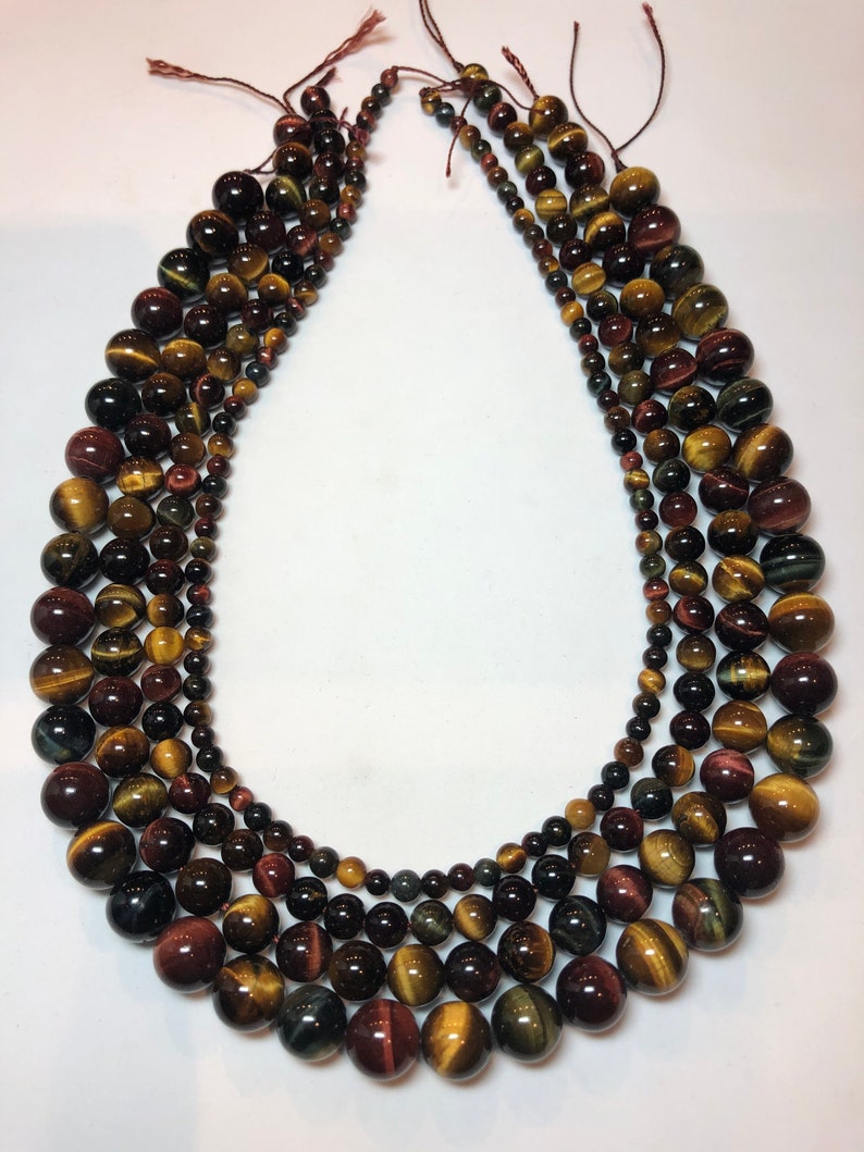 Multi Tiger Eye Gemstone Beads Bracelet At ₹ 150/piece | Crystal Gemstone Bracelets In Khambhat - Foto 9