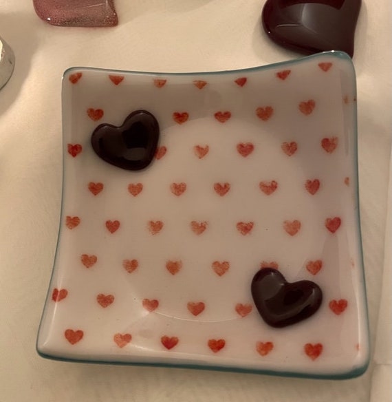 Jewelry Dish with a Heart and More Hearts