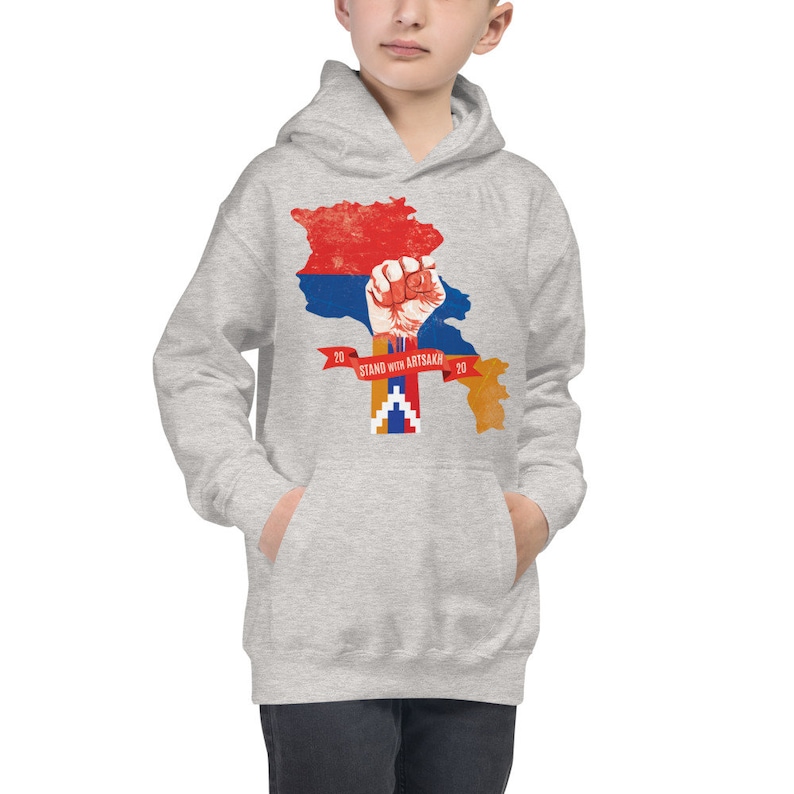 Stand with Artsakh Kids Hoodie