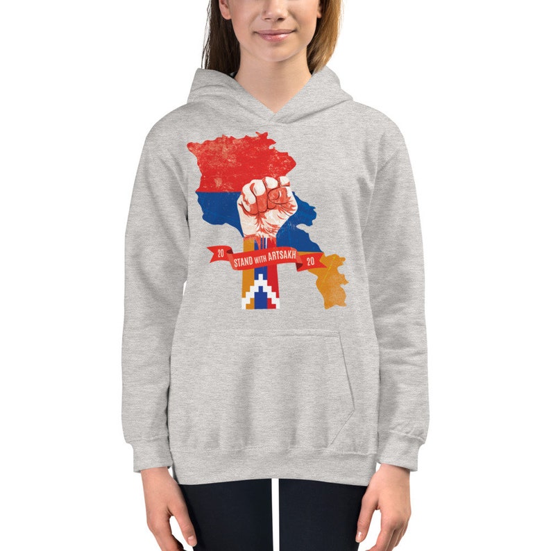 Stand with Artsakh Kids Hoodie