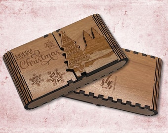 Mysterious 5 Step Puzzle Gift Box - Scatola Regalo A Puzzle Per Biglietti, Soldi, Lotteria