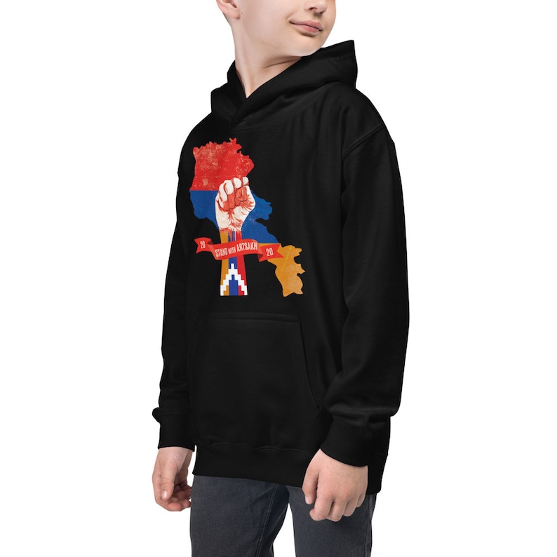 Stand with Artsakh Kids Hoodie