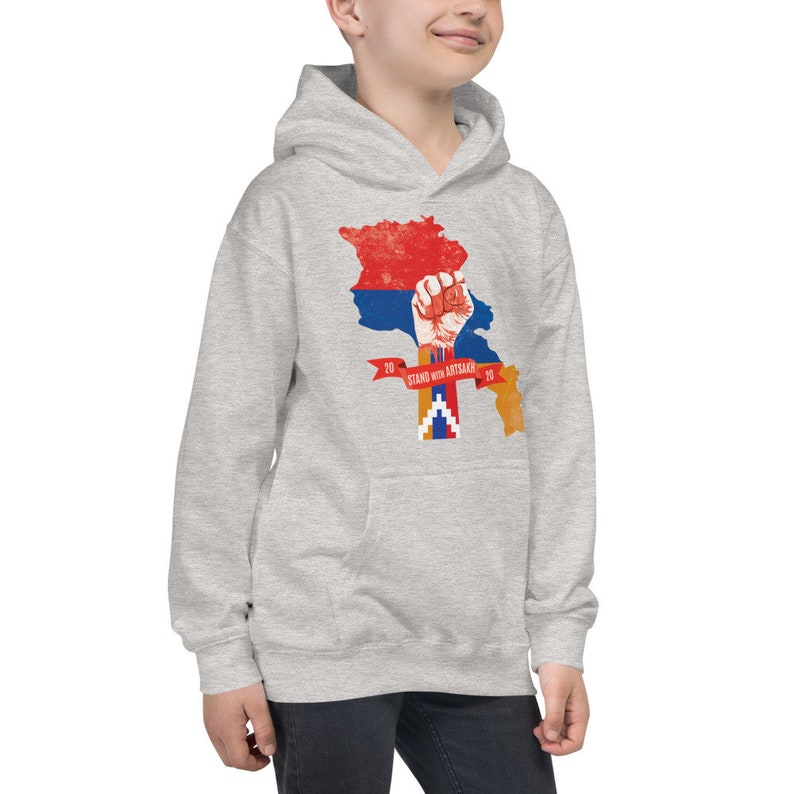 Stand with Artsakh Kids Hoodie