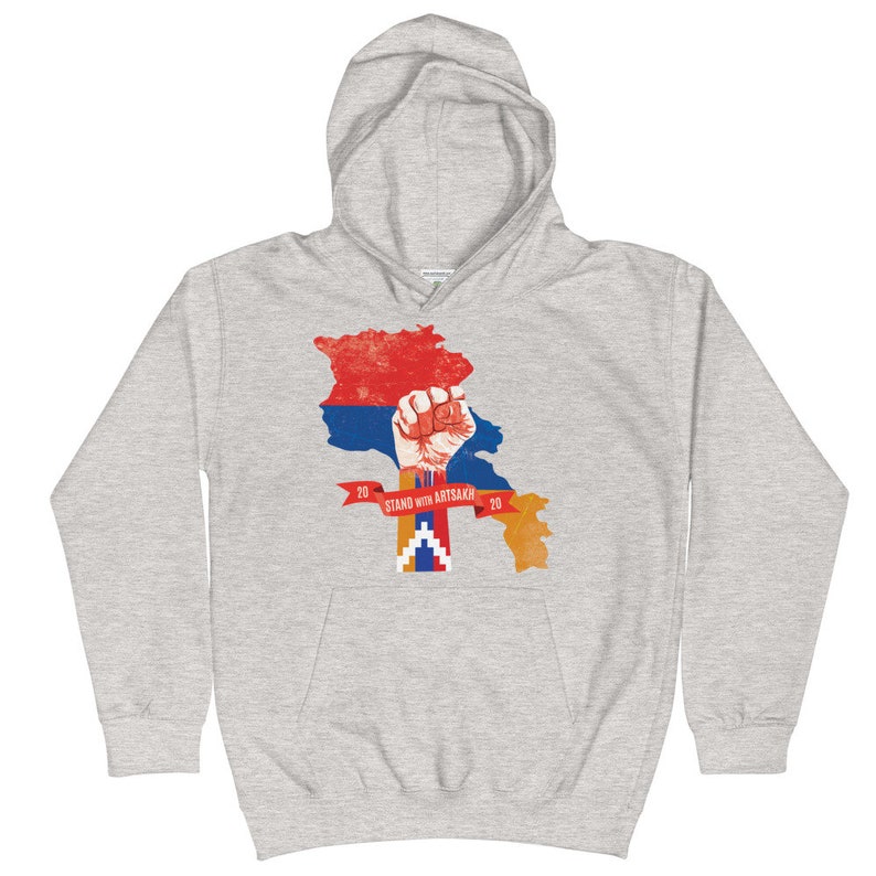 Stand with Artsakh Kids Hoodie