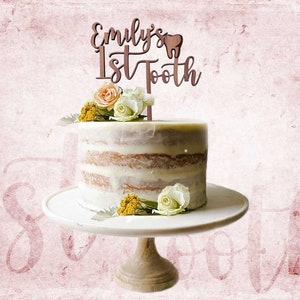 1st Tooth (AtamHatik) Cake Topper