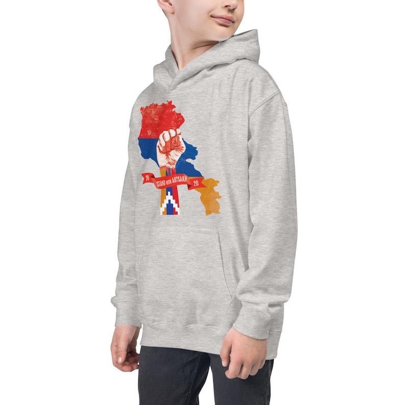 Stand with Artsakh Kids Hoodie