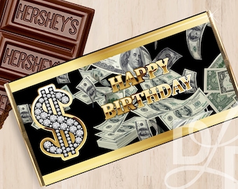 Money Themed Candy Wrap - Etsy