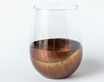 Bronze - Stemless Classic Dipped