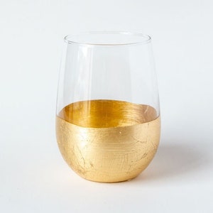 Gold -Stemless classic dipped