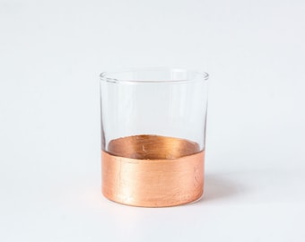 Copper Cocktail Glass