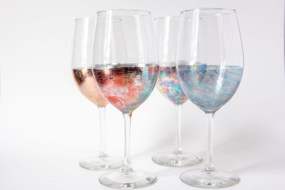 Mix and Match Wine Glasses set of 4