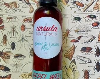 Repel Well Natural Bug Spray | Insect Repellent | Non-Toxic | Chemical-Free | DEET-Free