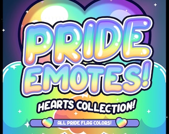 Pride-emotes | Hjärtsamling!