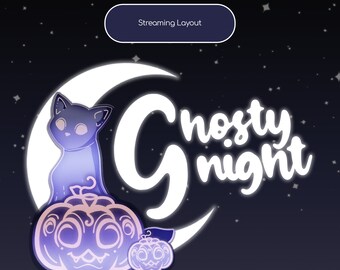 Spöklik natt | OBS Streaming Layout