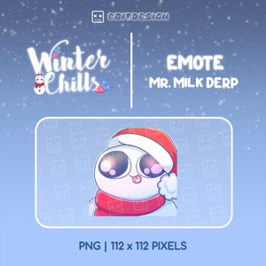 Zimowa emotka | Derpy Mr. Milk
