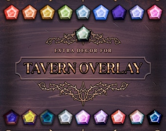 Tavern Extra Décor Tillgångar | Kristaller | Ädelstenar | Juveler | Händelselista | Animerade Titlar
