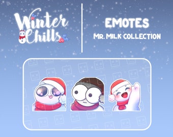 Mr. Milk-kollektionen | Emoticons | Snögubbe