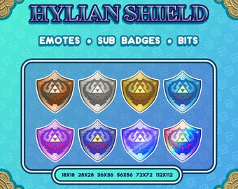 Hylian Shield | Emotes Subs Bits