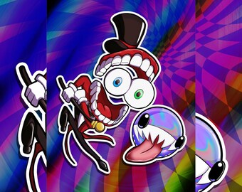 Cain & Bubble | Digital Circus Fanart | Poster